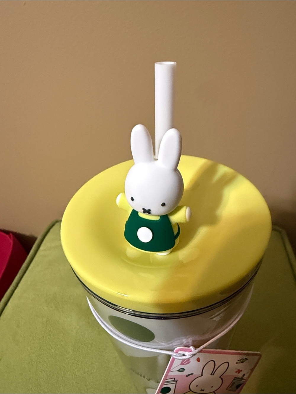 Miffy + Starbucks Cold Tumbler With Miffy Straw Charm - Picture 3 of 9
